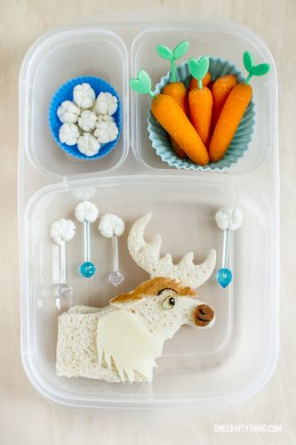 Sven from Frozen bento box