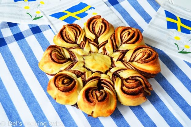 Swedish Cinnamon Star Bread