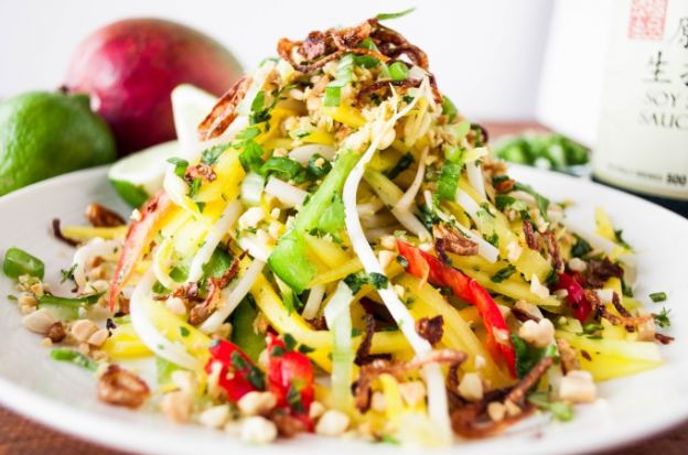 Sweet and Spicy Mango Salad