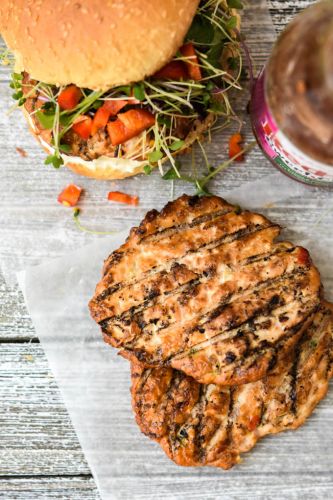 Sweet Chili Chicken Burgers