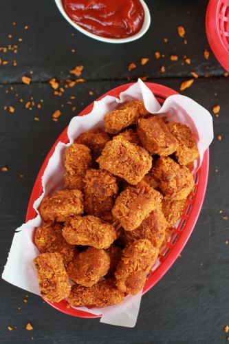 Sweet potato Parmesan tater tots