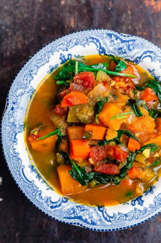 Simple Vegetarian Sweet Potato Stew