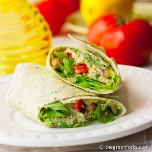 Tabbouleh Wrap