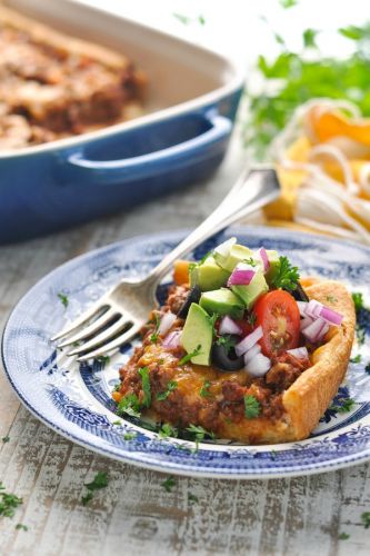 5-Ingredient Taco Crescent Casserole