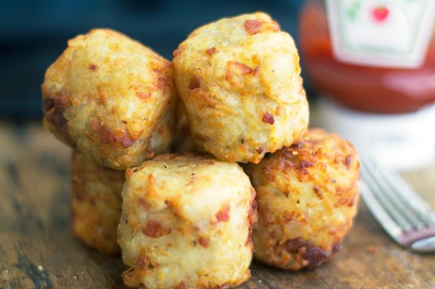 Bacon blue cheese tater tots