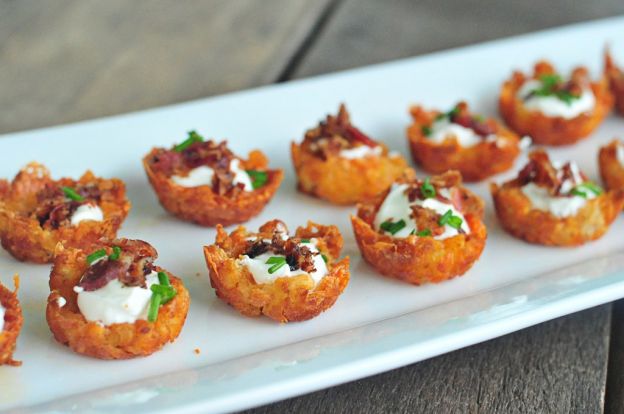 Tater tot potato skins