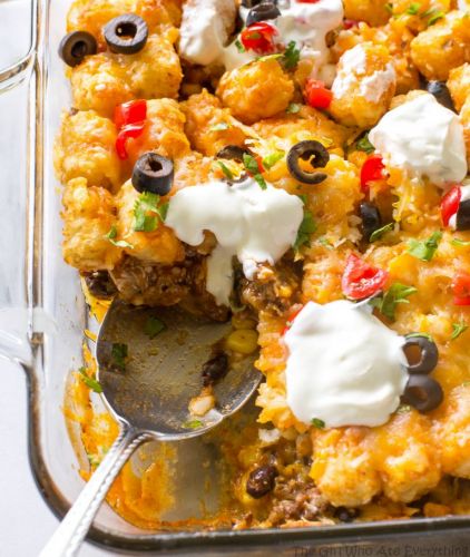 Tater Taco Casserole