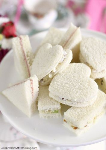 Tea party sandwiches