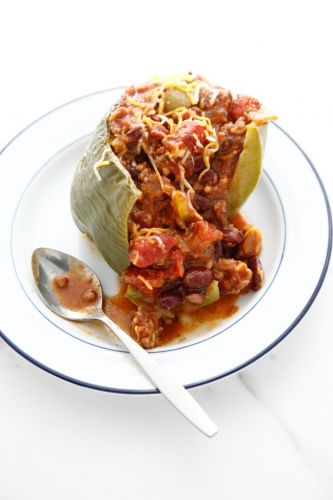 Tex-Mex Chili-Stuffed Peppers