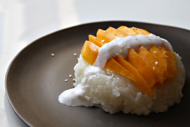 Thai Coconut Sticky Rice and Mango