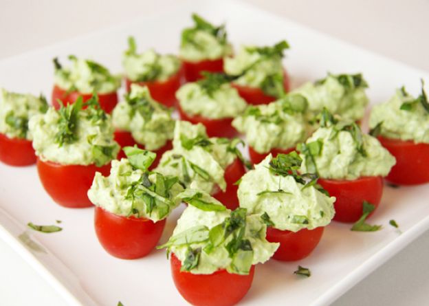 Tomato Pesto Bites