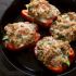 Turkey And Arugula Stuffed Peppers