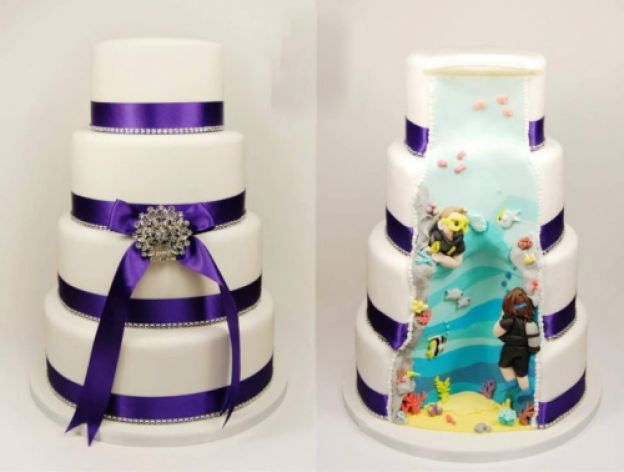 FUN, Quirky Wedding Cakes