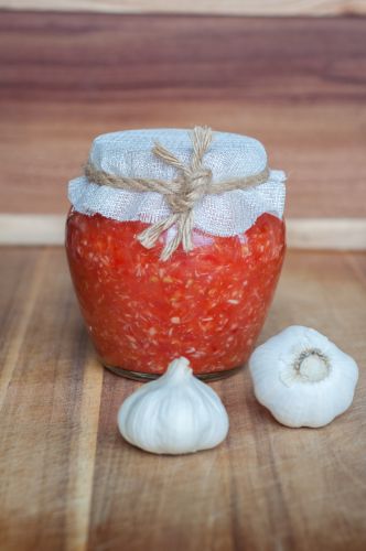 Adjka (Slavic Spicy Tomato Relish)