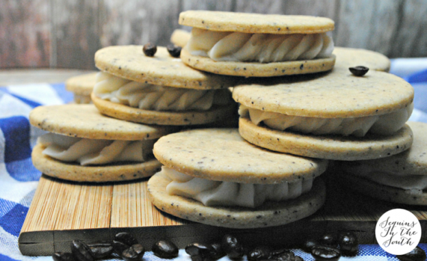 French Vanilla Coffee Cookies