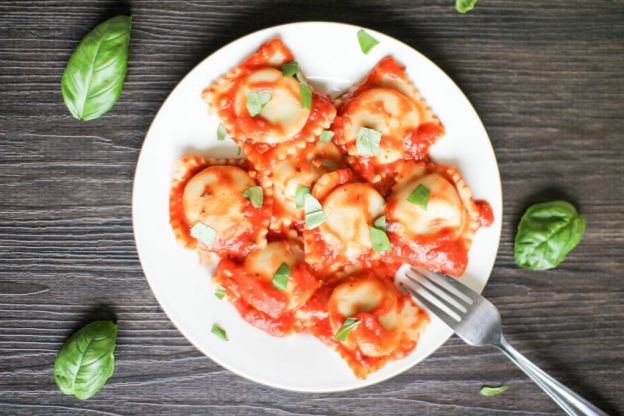 Vegan ravioli