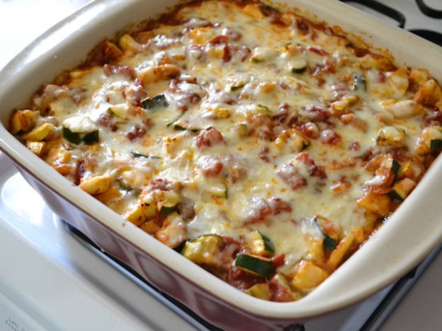 Vegetable Polenta Casserole