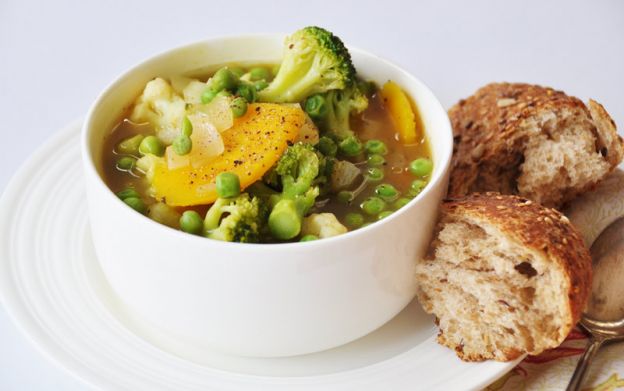 7-ingredient vegetable soup