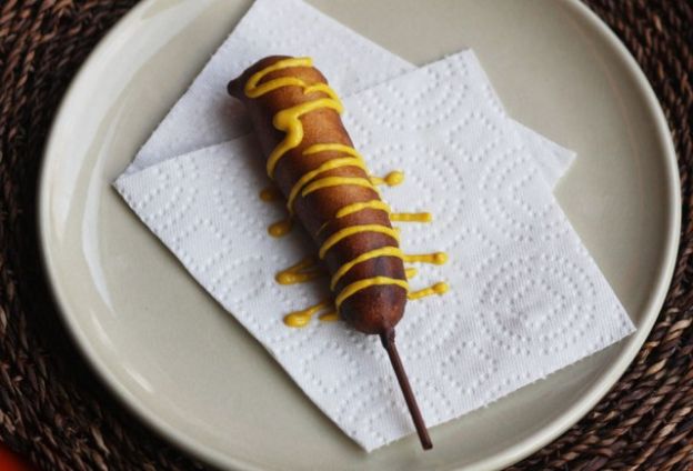 Vegetarian Corn Dogs