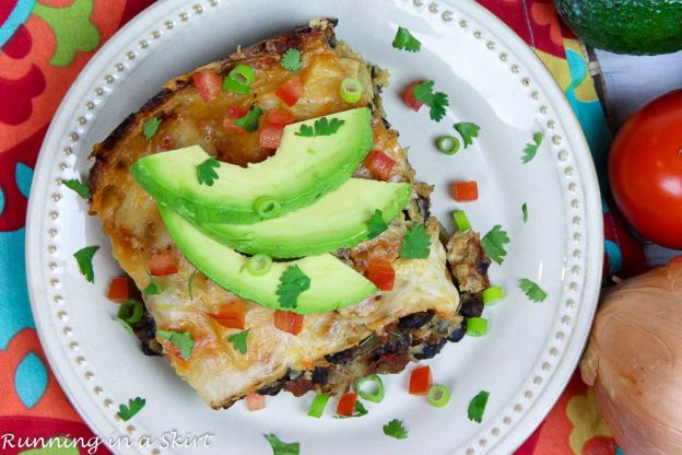 Vegetarian Enchilada Casserole