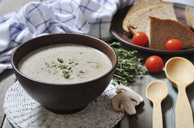 Cream of mushroom soup