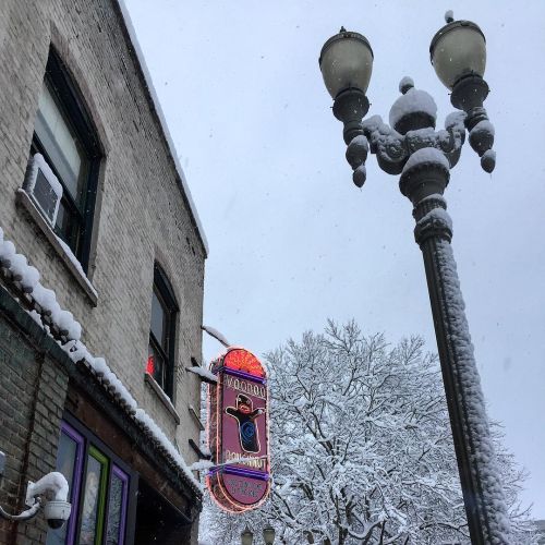 Fifty Shades of Grey: the Voodoo Doughnut