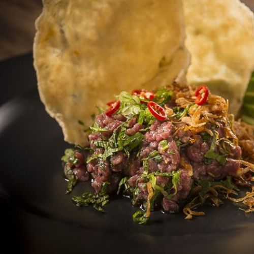 Wagyu steak tartare