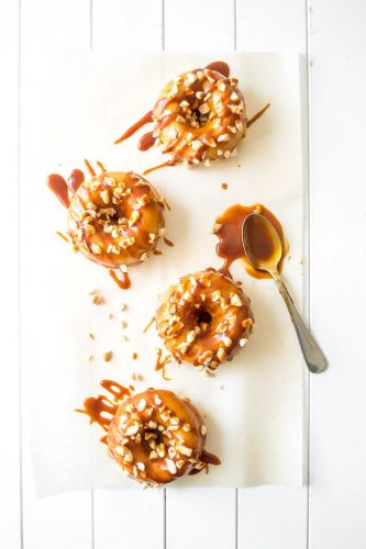 Whisky Caramel Donuts