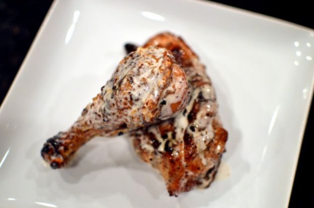 Chicken with White BBQ Sauce