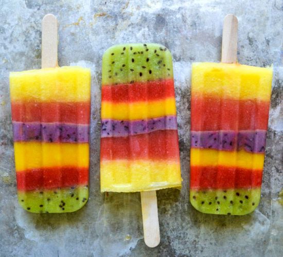 Whole Fruit Popsicles