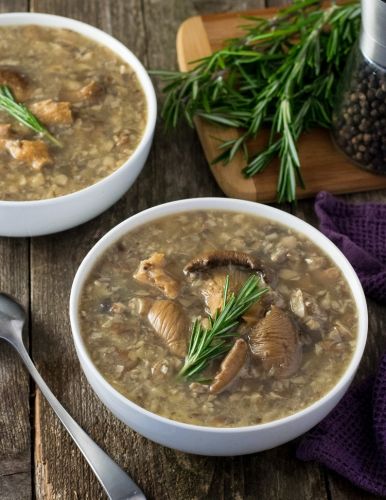 WILD MUSHROOM SOUP