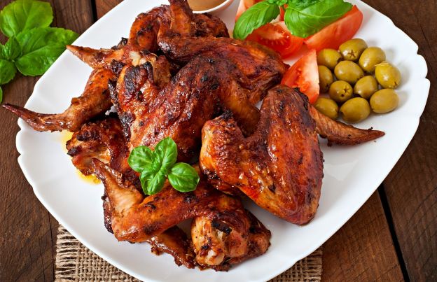 BBQ chicken wings