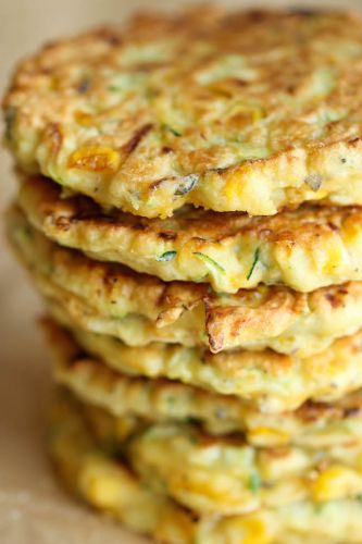 Zucchini Corn Pancakes