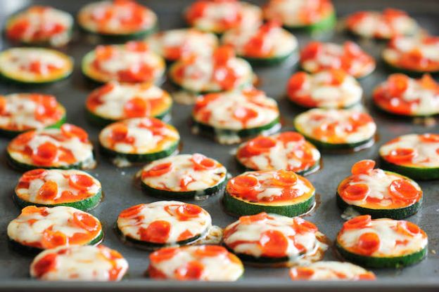 Zucchini Pizza Bites