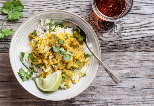 Zucchini Red Lentil Curry