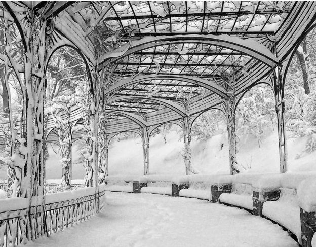 Pergola, Conservatory Garden, Central Park, New York, USA