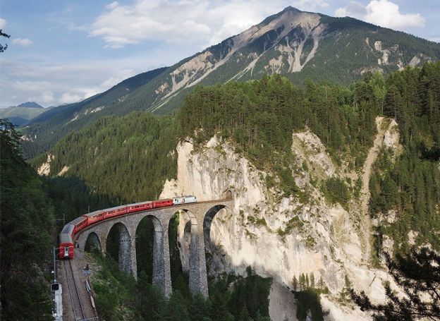 Landwasser Viaduct, Switzerland