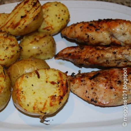 Garlic Chicken and Potatoes