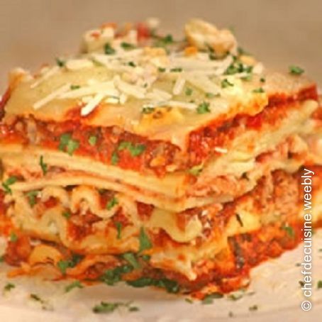 Meaty, Hearty Lasagna