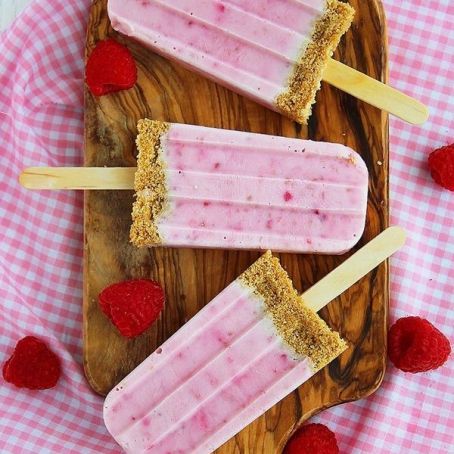 Raspberry Cheesecake Popsicles Recipe