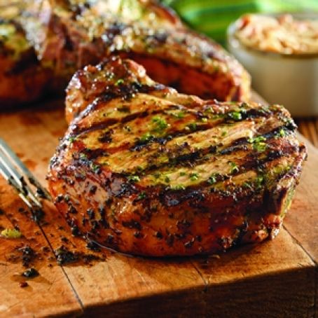 Basil Pork Chops