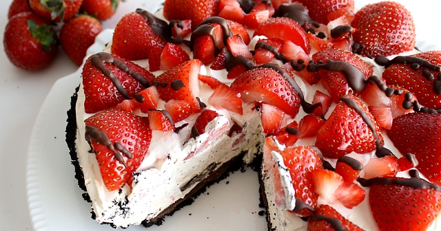 Strawberries And Cream Pie Recipe 4 4 5